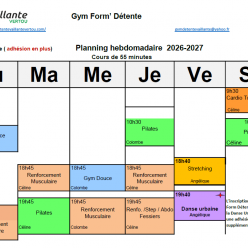 C'est la Rentrée ! Les cours commencent le lundi 7 septembre 2026 !